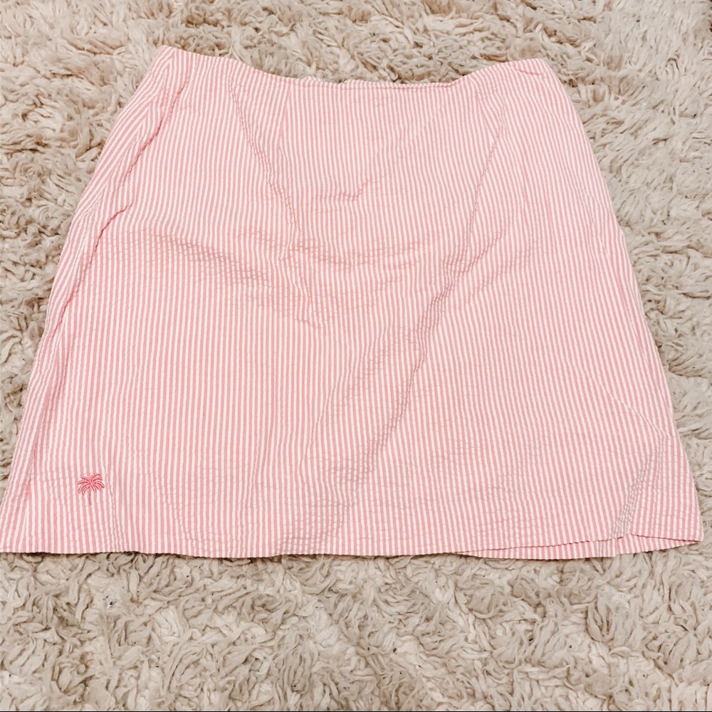 ✰ Seersucker Lilly Pulitzer skort